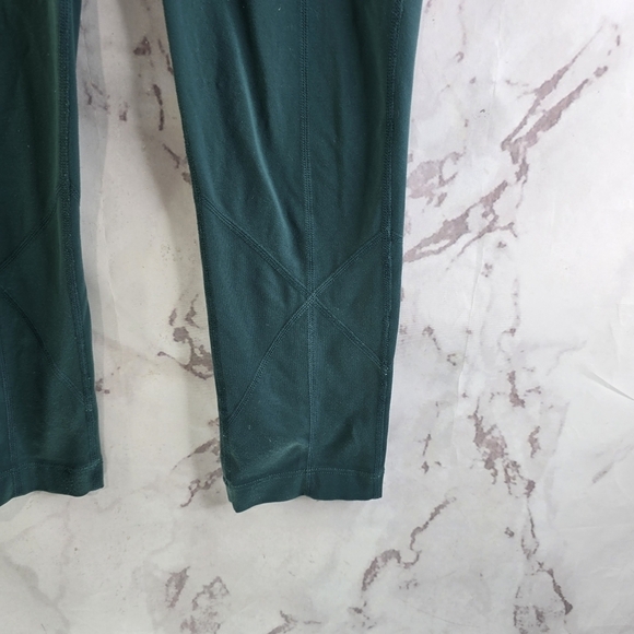Prana Leggings Womens Small Green Crop Capri Stretchy Butter Soft - Picture 4 of 8